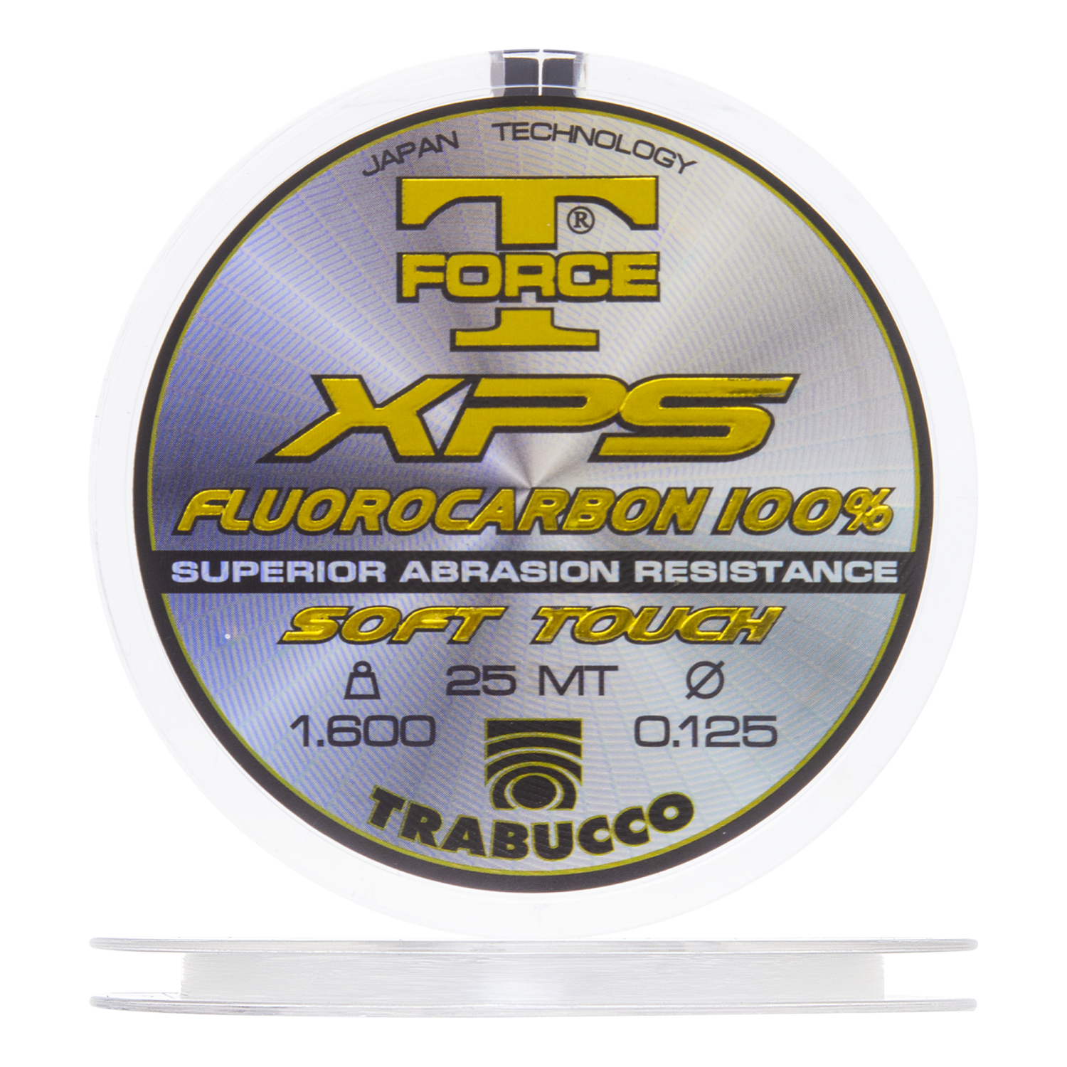 Флюорокарбон Trabucco T-Force XPS Fluorocarbon 100% Super Soft 0,125мм 25м (clear)