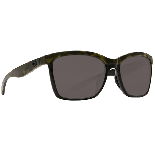 Очки солнцезащитные поляризационные Costa Anaa 580 G Shiny Olive Tortoise on Black/Gray