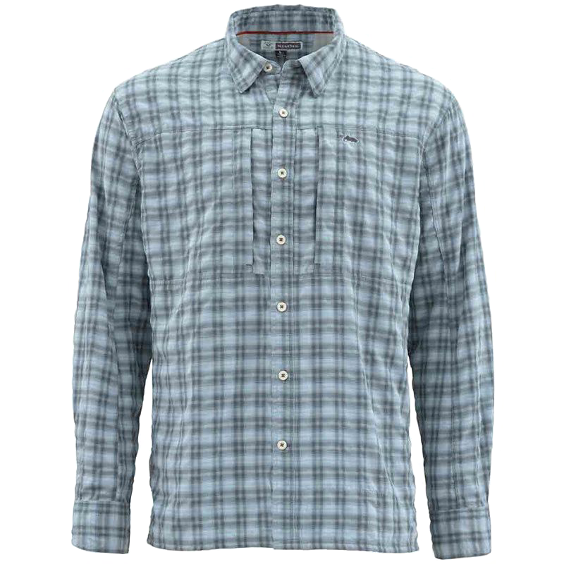 Рубашка Simms Bugstopper LS Shirt L Storm Plaid