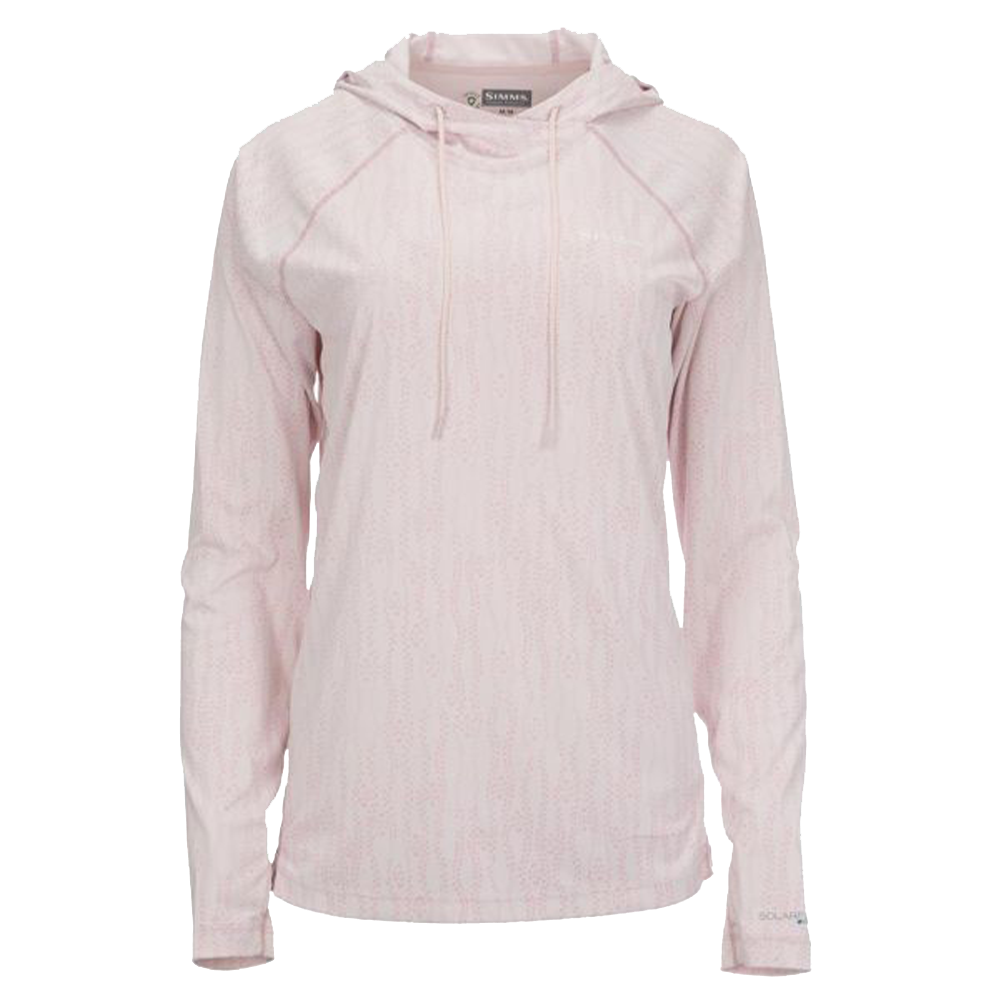 Лонгслив Simms Women's Bugstopper SolarFlex Hoody M Lily Pad Cloud Pink
