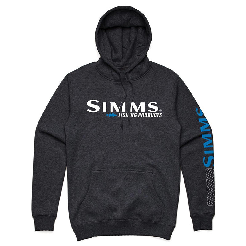 Толстовка Simms Fast Walleye 2XL Charcoal Heather