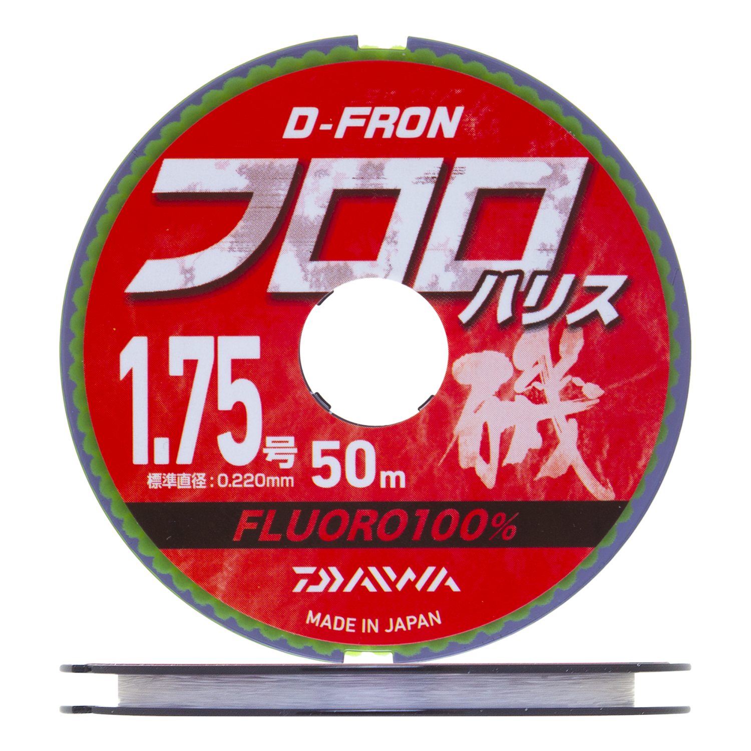 Флюорокарбон Daiwa D-Fron Fluoro Harisu #1,75 0,220мм 50м (clear)