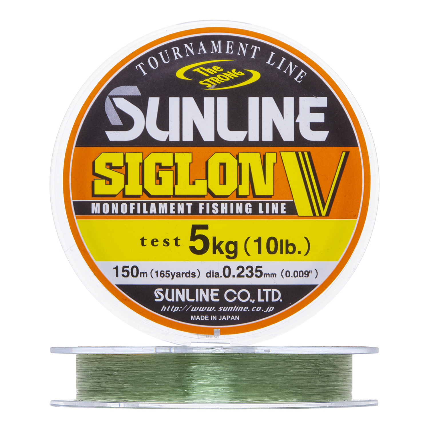 Леска монофильная Sunline Siglon V #2,0 0,235мм 150м (mist green)