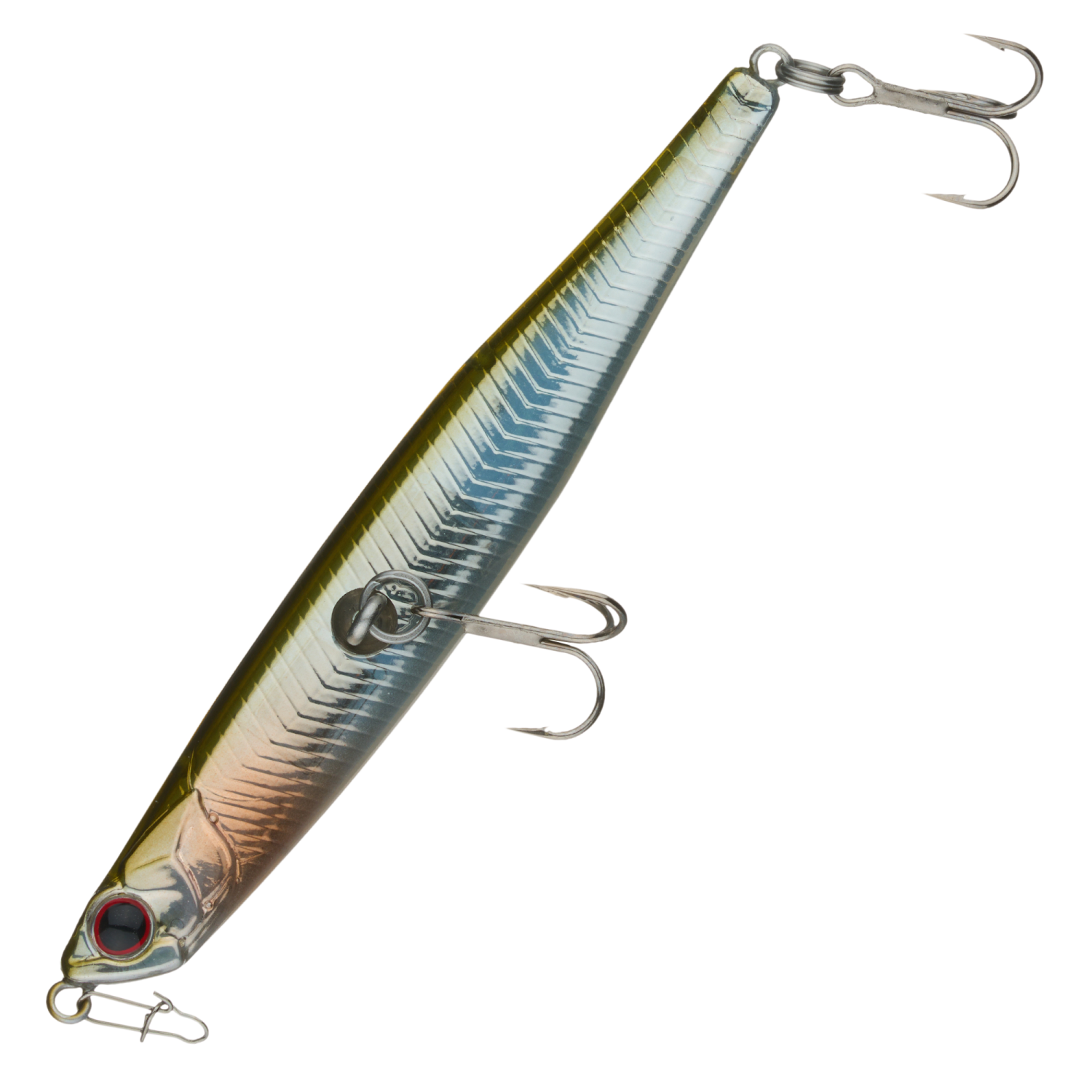 Воблер OSP Bent Minnow 76 F #H22 Champagne Half Mirror - 2 рис.