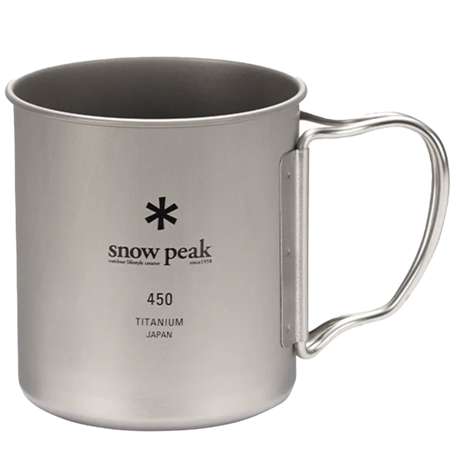 Кружка Snow Peak Ti-Single Cup 450