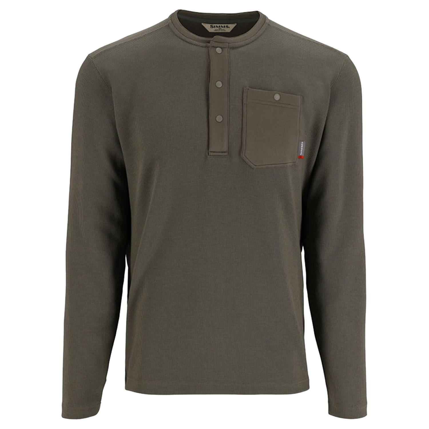 Джемпер Simms Highline Henley S Smokey Olive