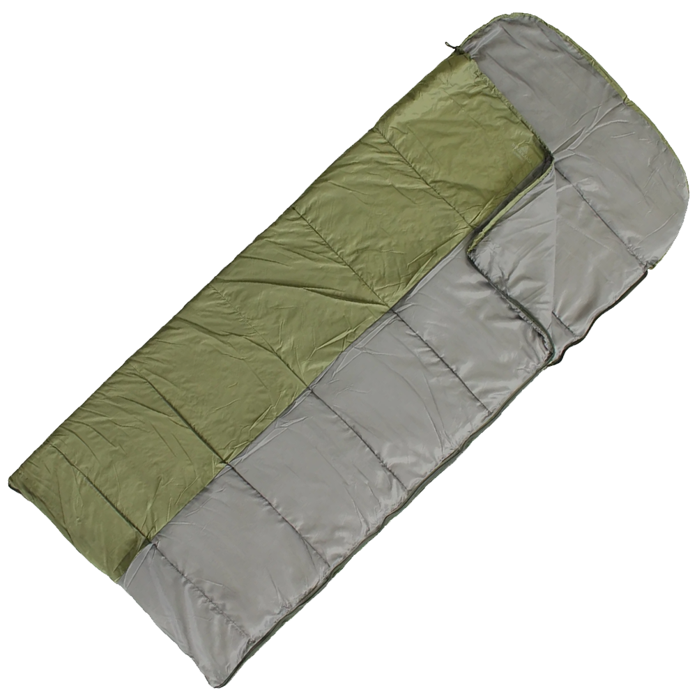 Спальный мешок Woodline Camping+ 300 хаки/серый - 2 рис.
