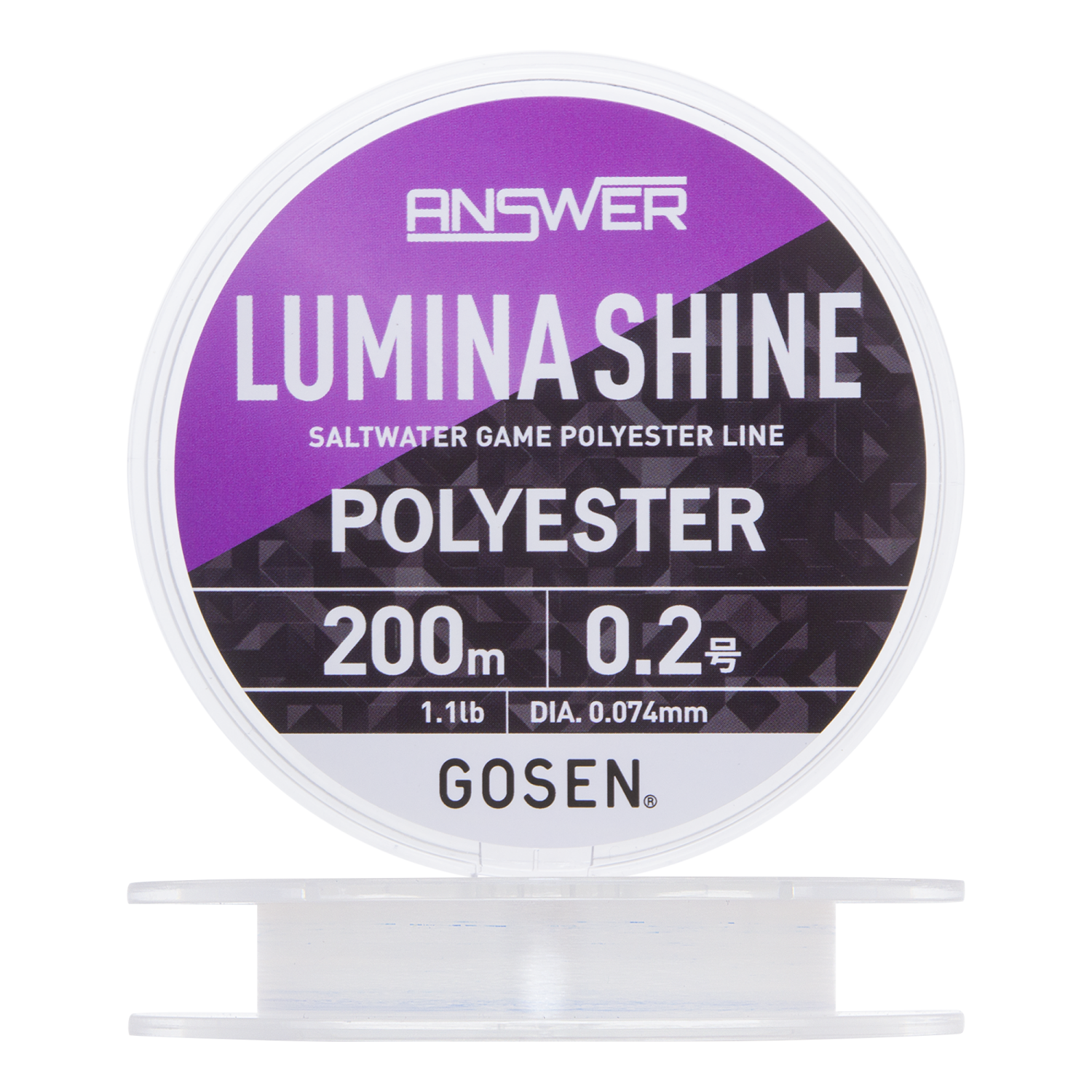 Эстер Gosen Answer Lumina Shine #0,2 0,074мм 200м (pearl)