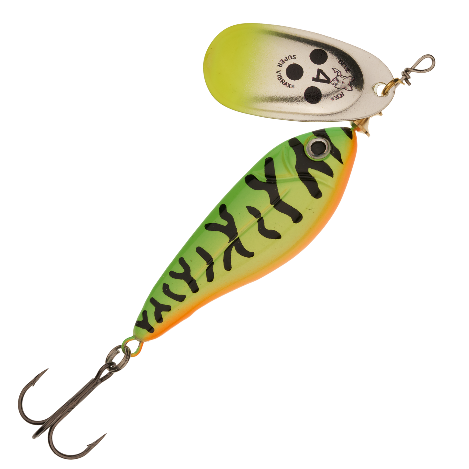 Блесна вращающаяся Blue Fox Minnow Super Vibrax №4 18гр #FT