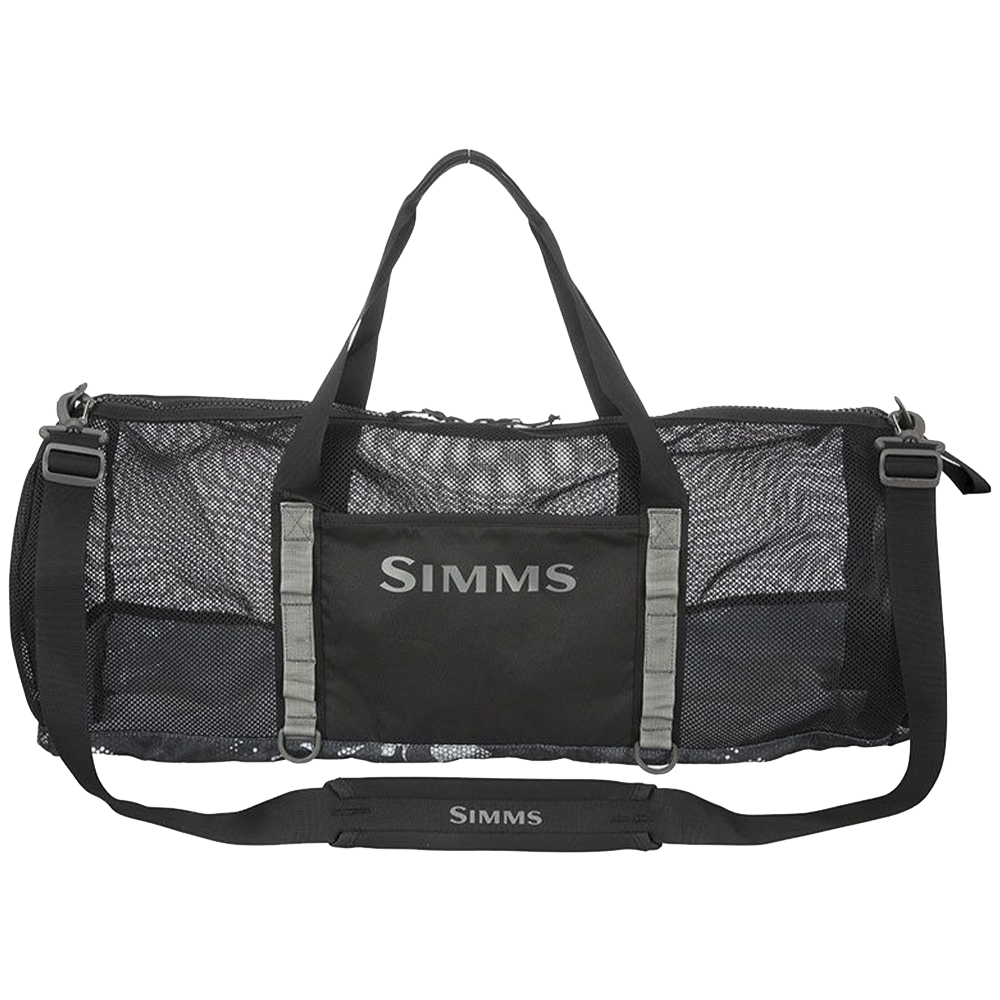 Сумка Simms Challenger Mesh Duffel 60L Hex Flo Camo Carbon