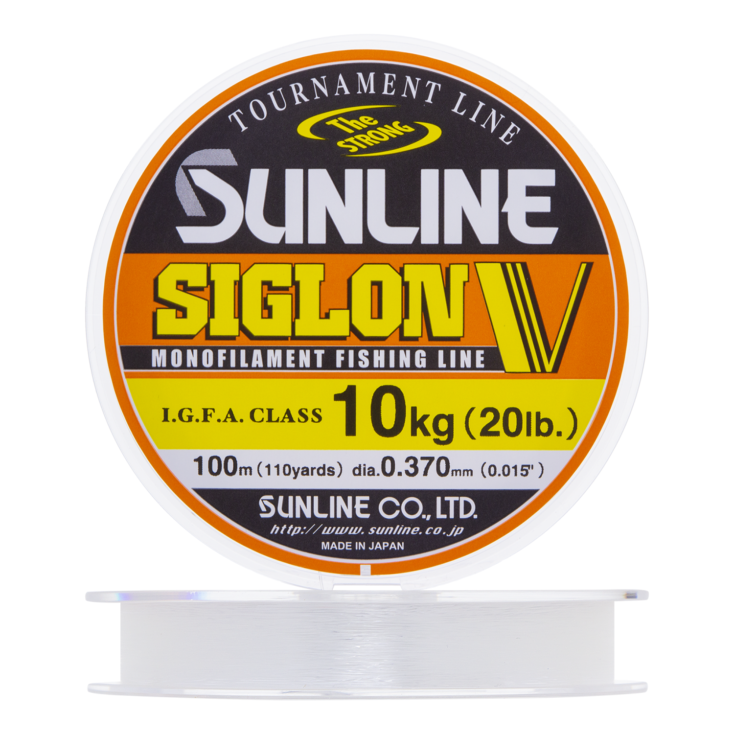 Леска монофильная Sunline Siglon V #5,0 0,370мм 100м (clear)