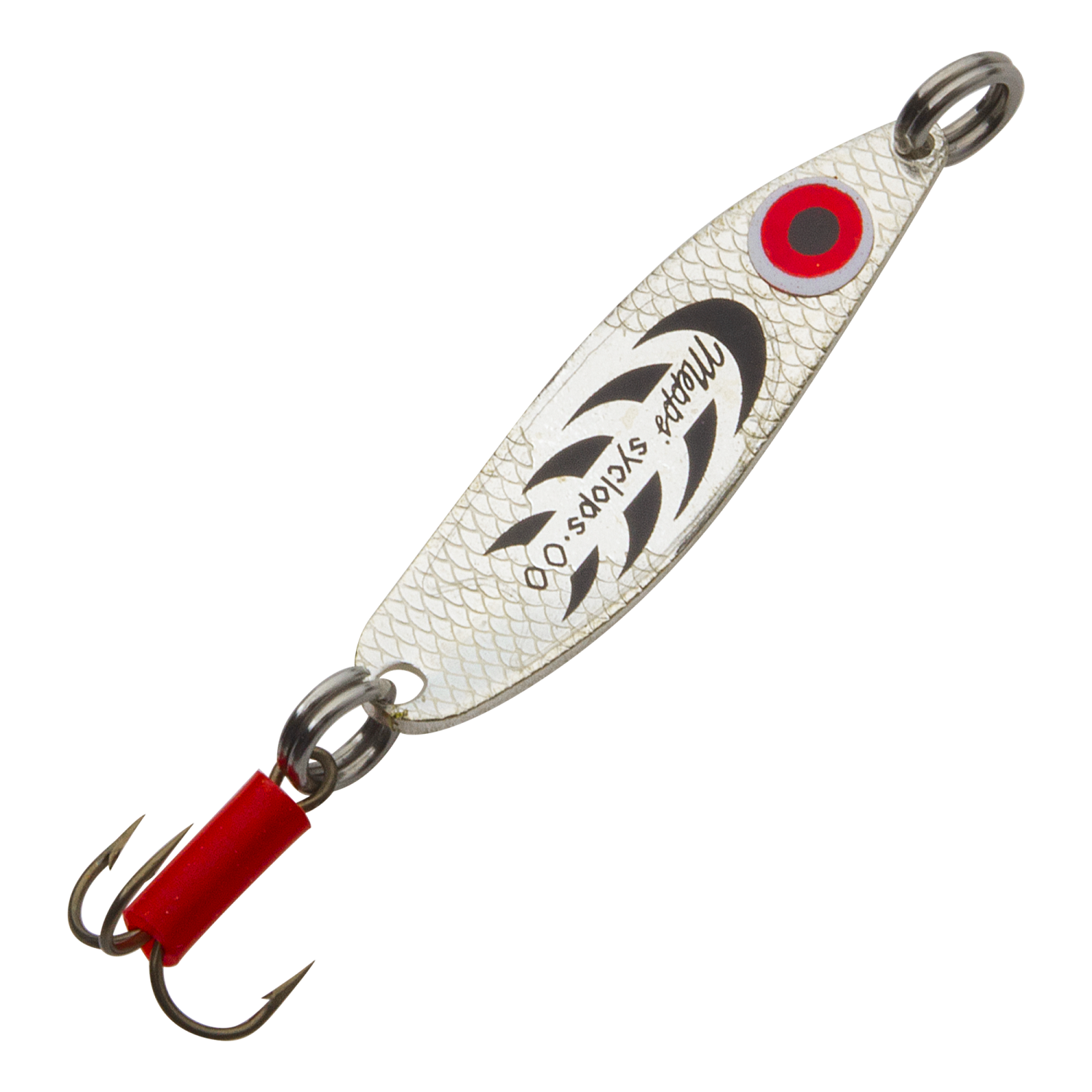 Блесна колеблющаяся Mepps Syclops 00 3,5гр #Silver Black