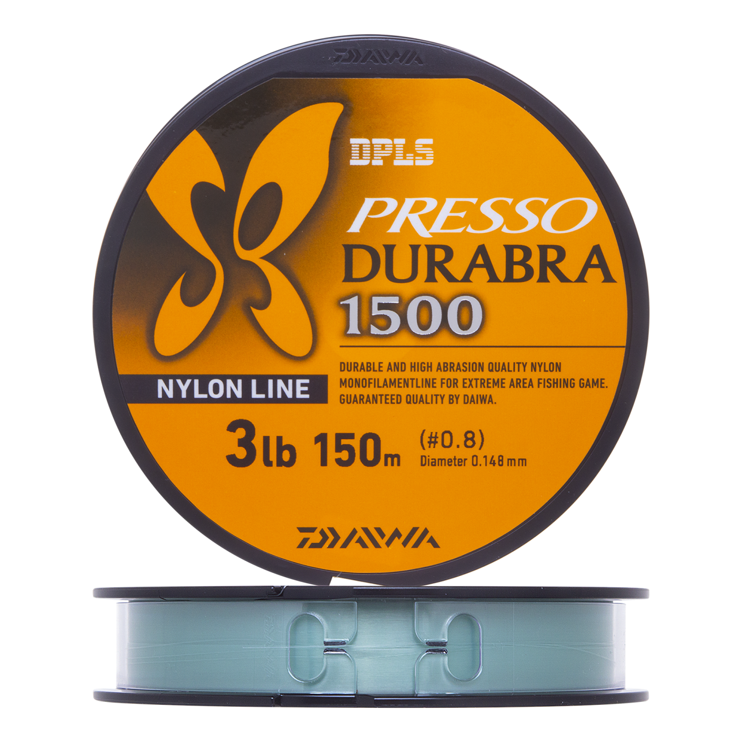 Леска монофильная Daiwa Presso Durabra 1500 3Lb #0,8 0,148мм 150м (natural mist)