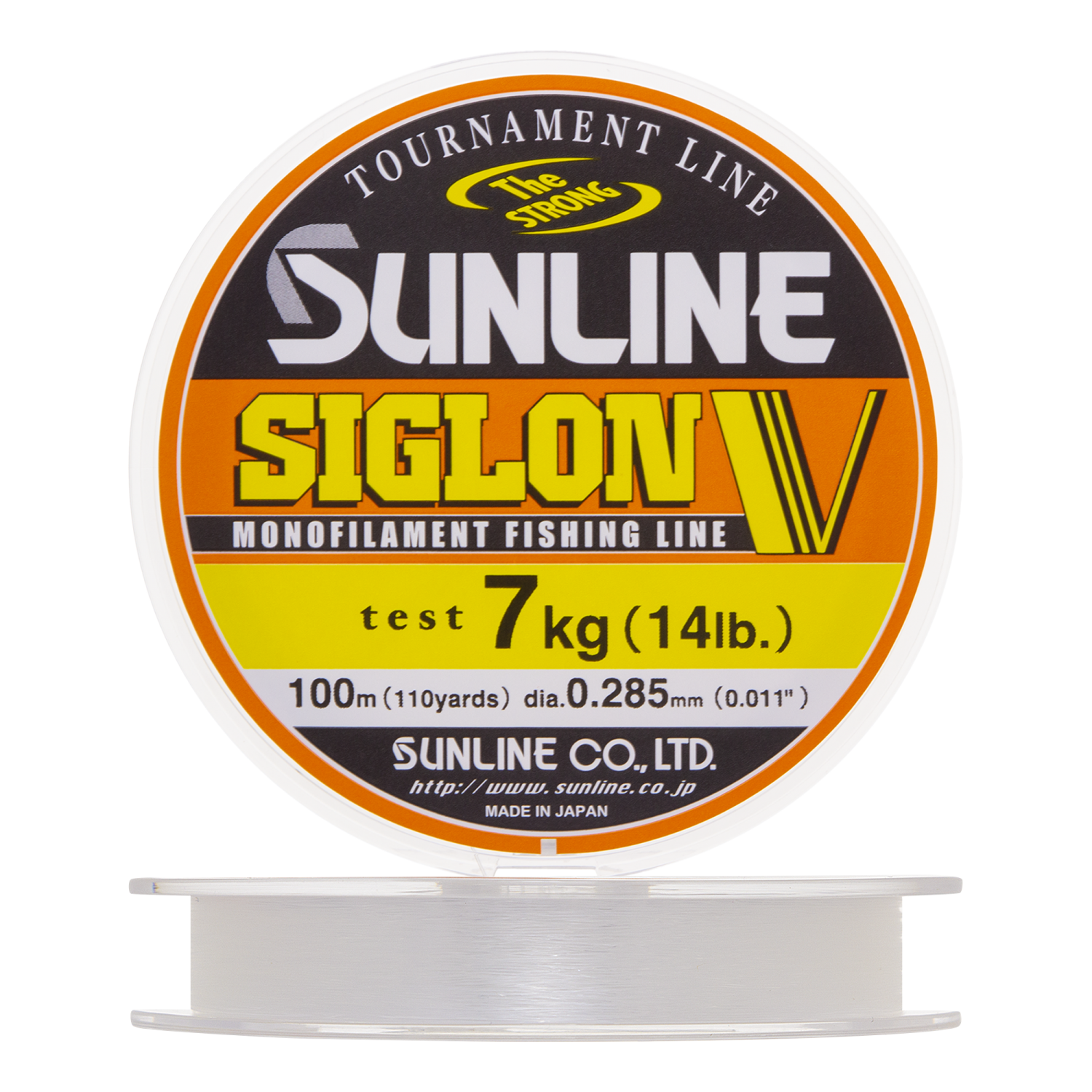 Леска монофильная Sunline Siglon V #3,0 0,285мм 100м (clear)