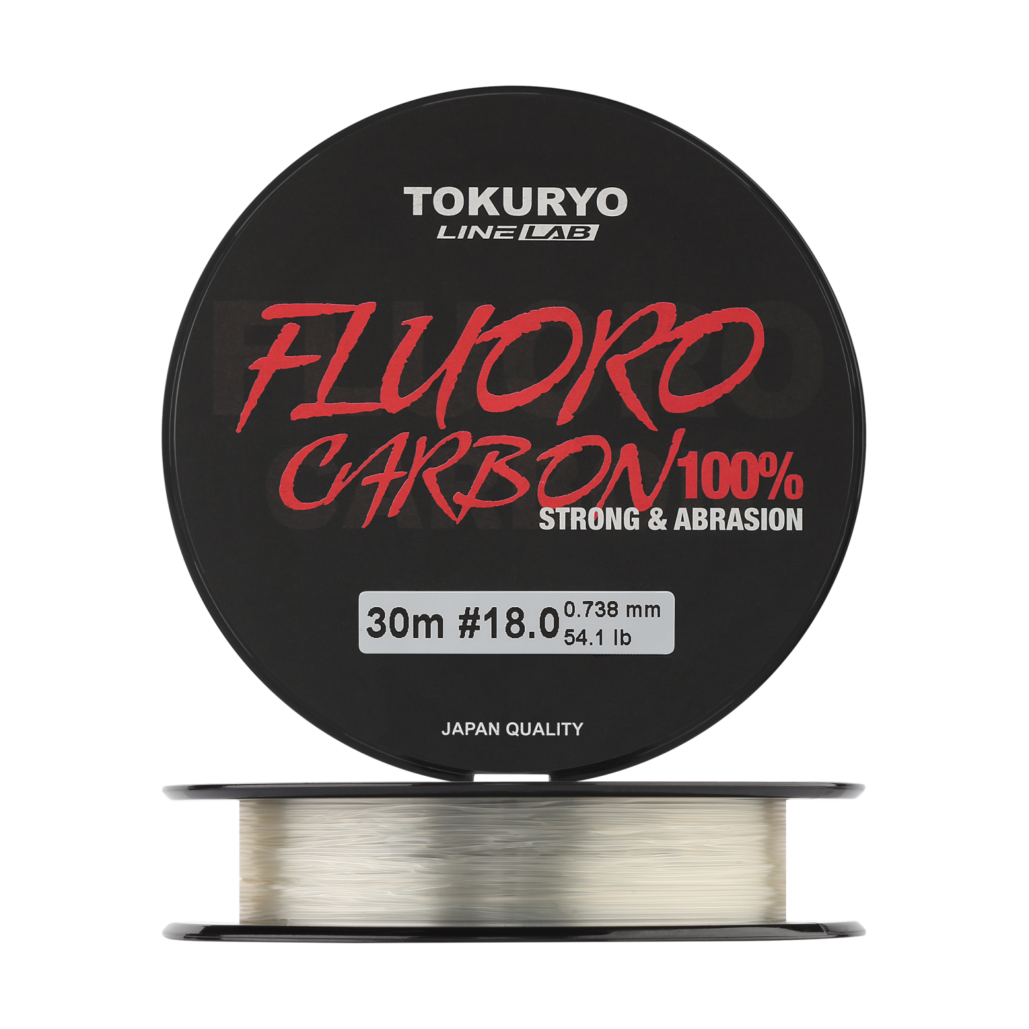 Флюорокарбон Tokuryo Fluorocarbon #18 0,738мм 30м (clear)