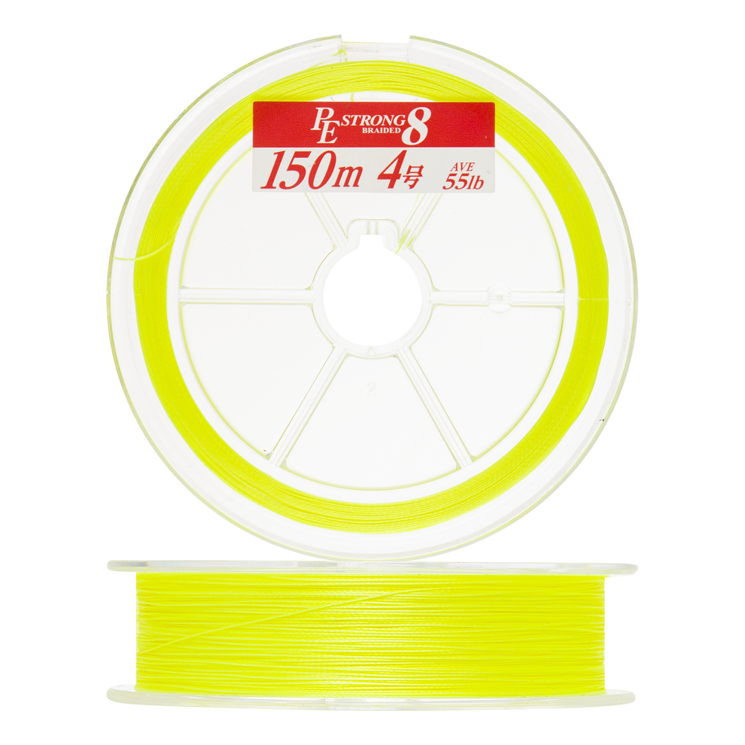 Шнур плетеный Yamatoyo Super PE Strong Braided X8 #4,0 0,330мм 150м (flash lemon)