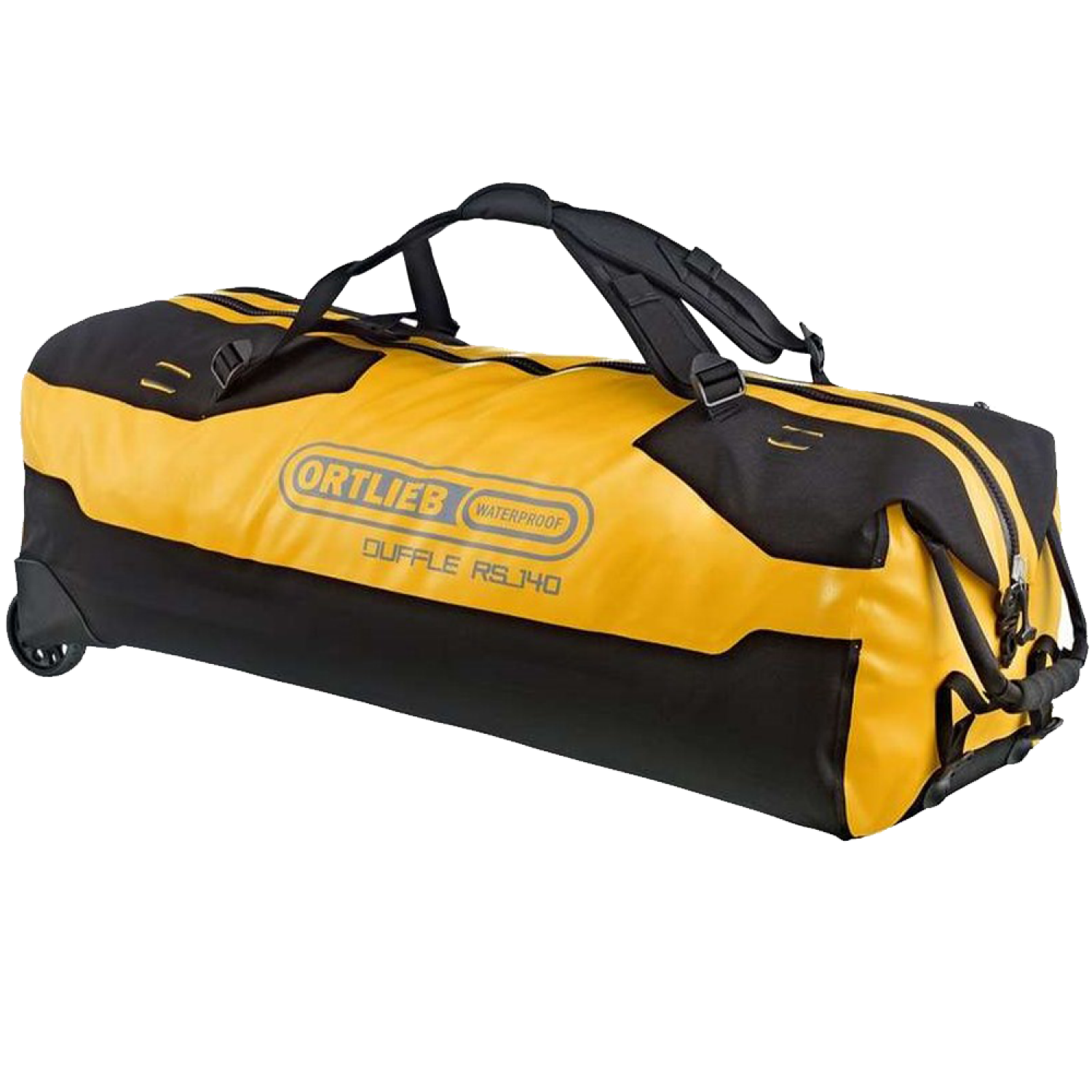 Гермосумка на колесах Ortlieb Duffle RS 140л Sunyellow/Black