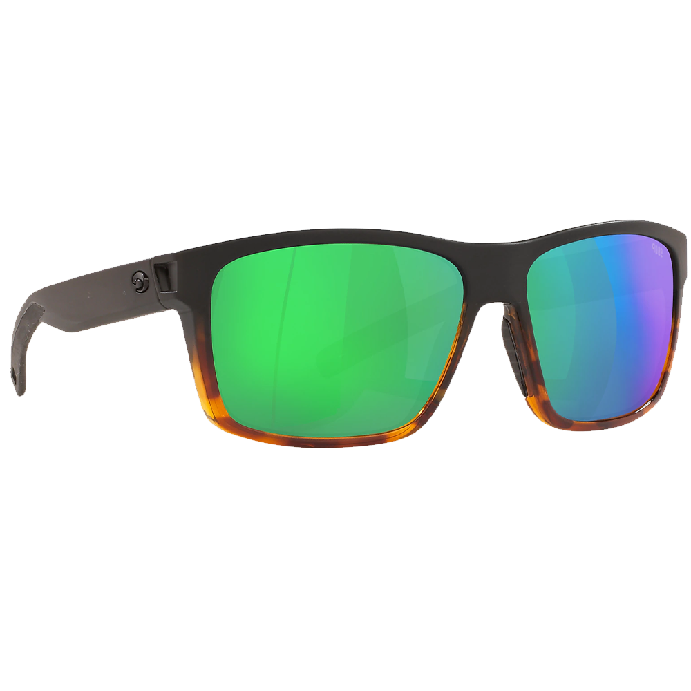 Очки солнцезащитные поляризационные Costa Slack Tide 580 P Matte Black/Green Mirror