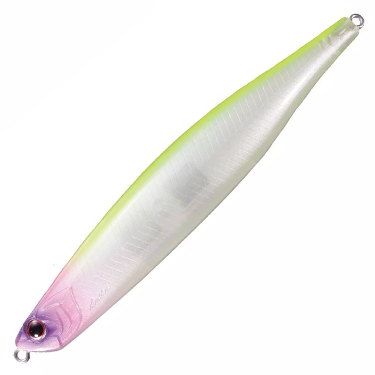 Воблер OSP Bent Minnow 130 F #P74 Pink Head/Chartreuse