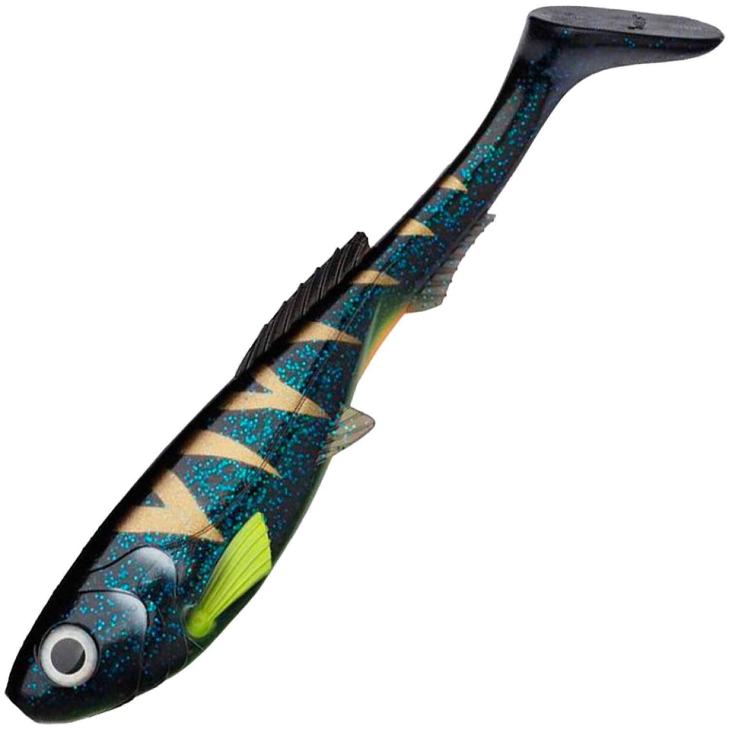 Приманка силиконовая Abu Garcia Beast Paddle Tail New 17см #Shadow Tiger