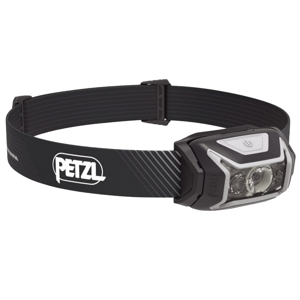 Фонарь налобный Petzl Actik Core серый