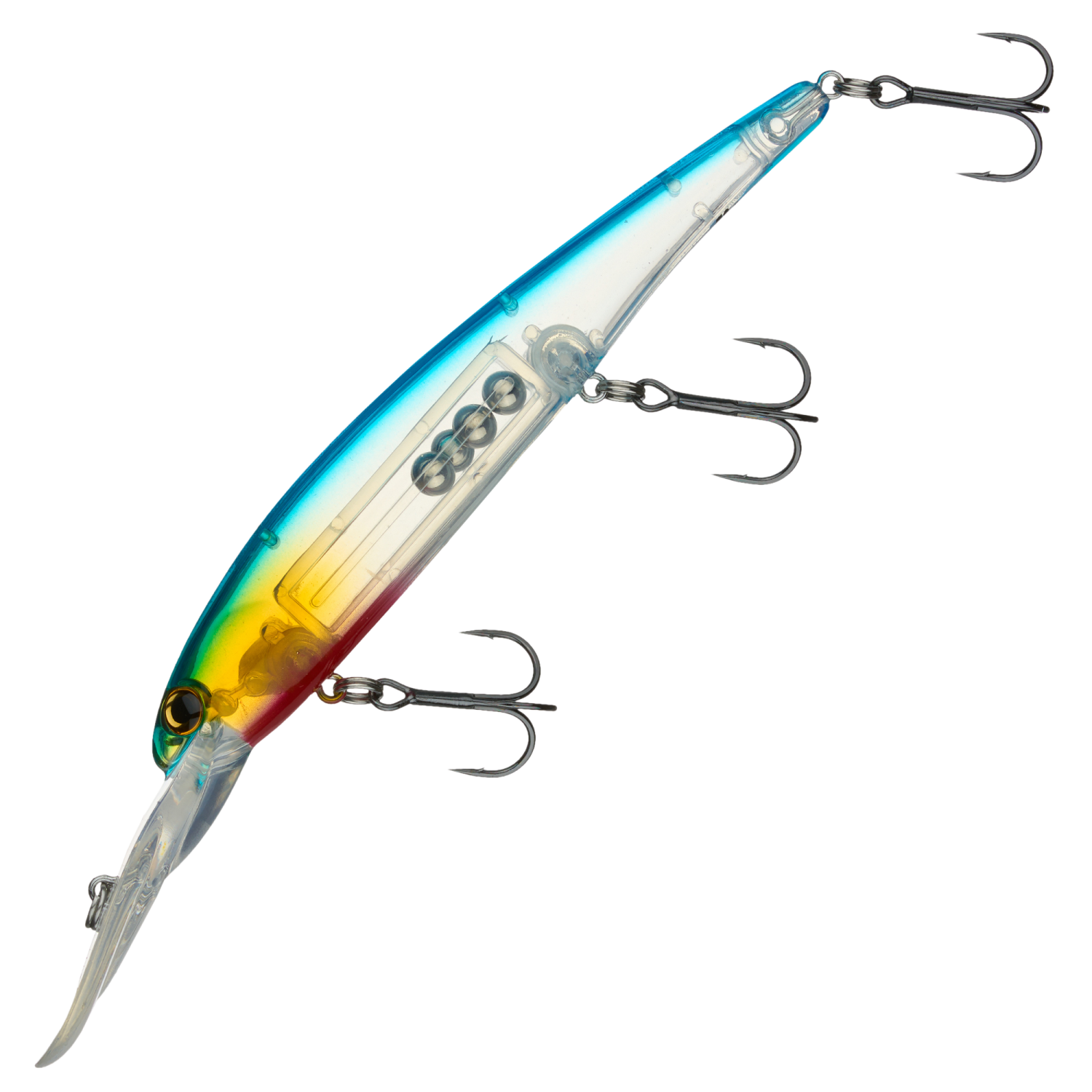 Воблер Bandit Walleye Deep #D08 Transparent Gizzard Shad - 2 рис.