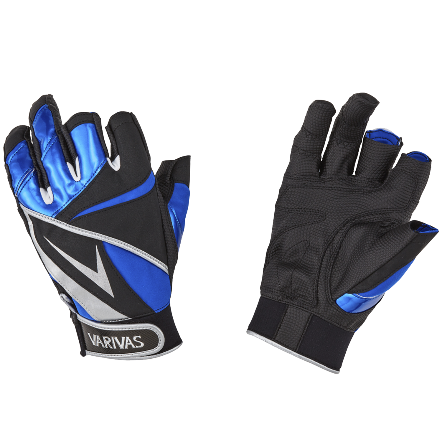 Перчатки Varivas Stretch Fit Glove 3 VAG-22 LL Blue 4140₽