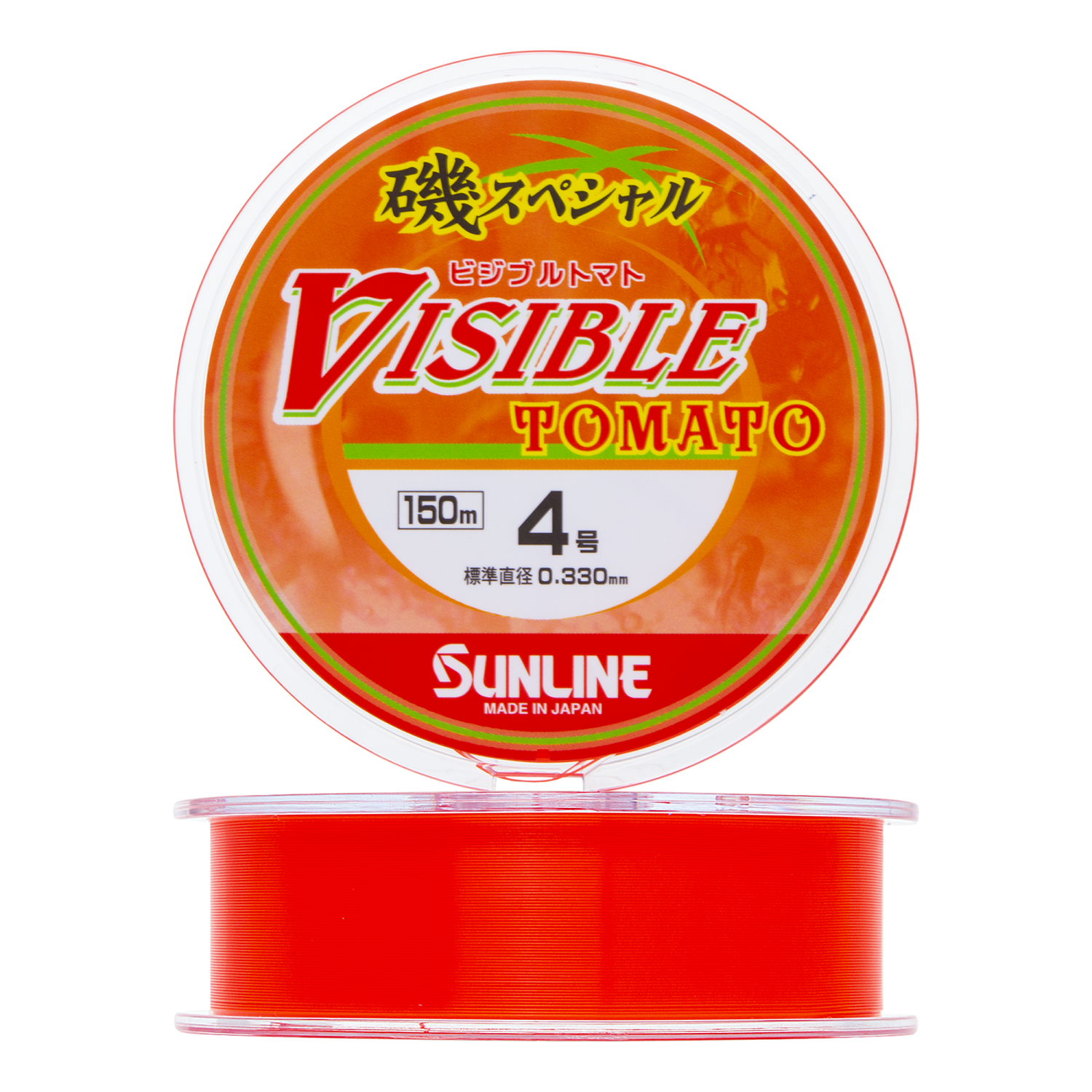 Леска монофильная Sunline Visible Tomato 40 0330мм 150м orange red 1830₽