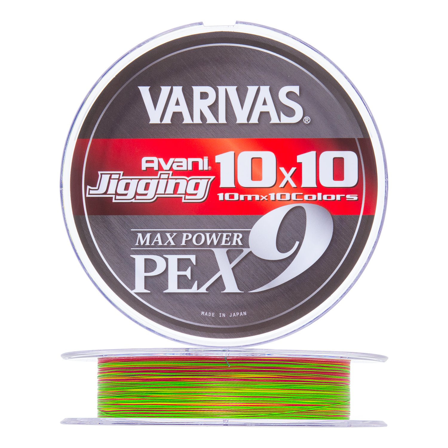 Шнур плетеный Varivas Avani Jigging 10×10 Max Power PE X9 #1,5 0,205мм 200м (multicolor)