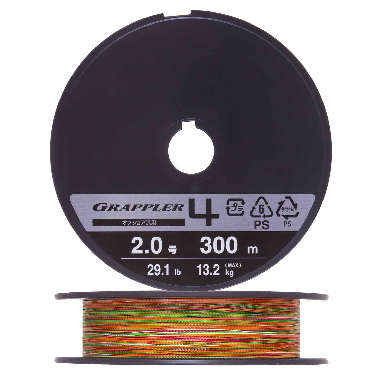 Шнур плетеный Shimano Grappler 4 PE #2,0 0,235мм 300м (5color)
