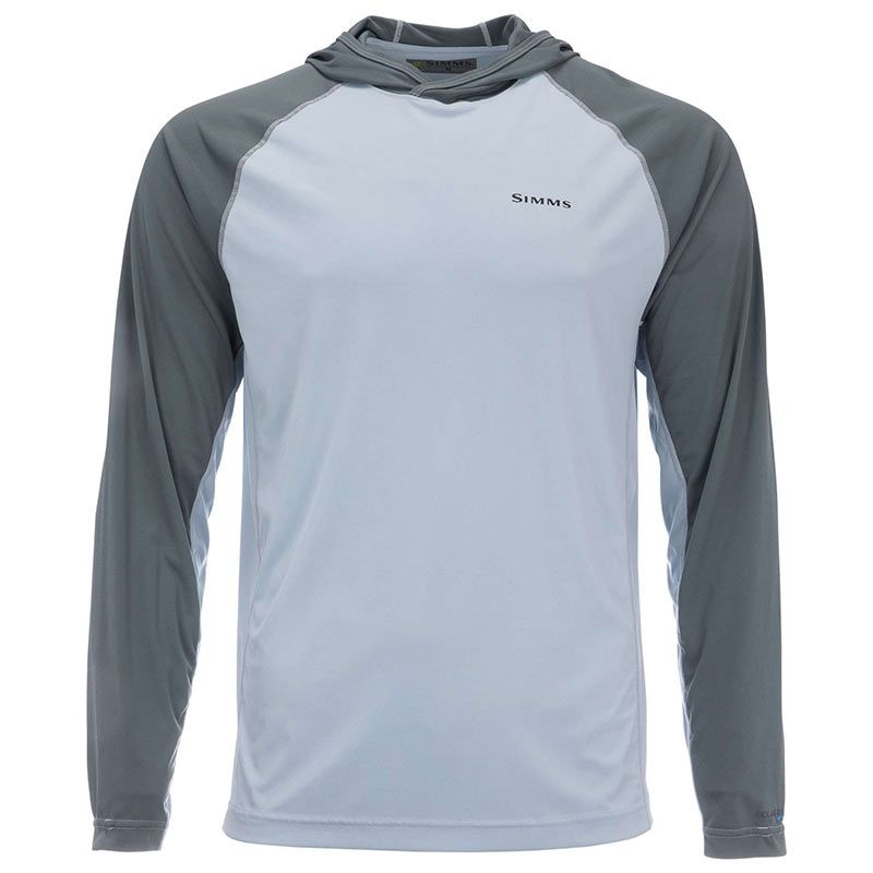 Лонгслив Simms Bugstopper Solarflex Hoody XL Steel Blue