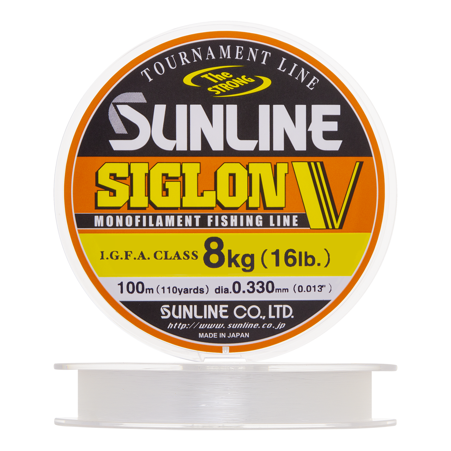 леска sunline siglon v new 100м x10 0 205mm 4kg 8lb Леска монофильная Sunline Siglon V #4,0 0,330мм 100м (clear)