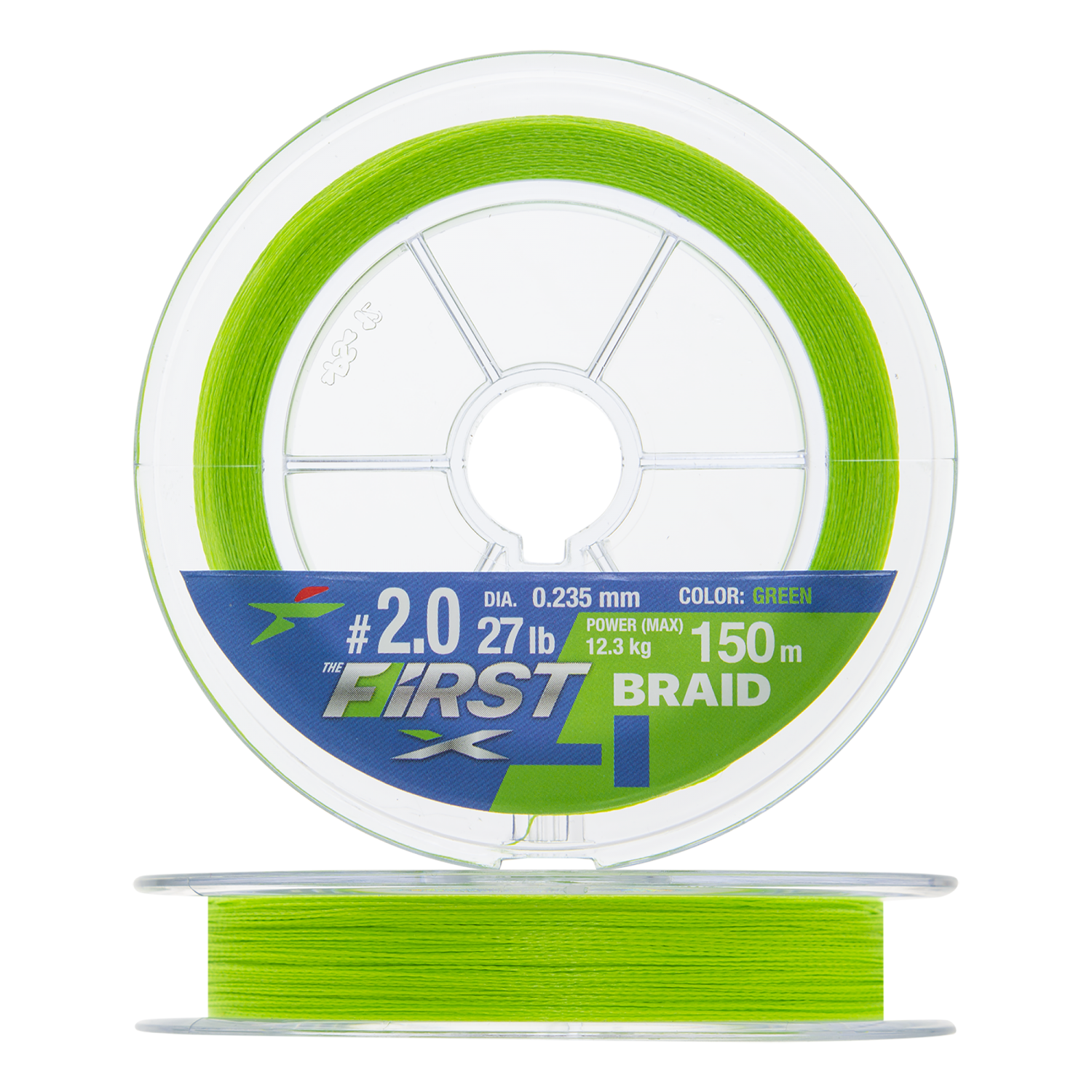 Шнур плетеный Intech First Braid X4 #2,0 0,235мм 150м (green)