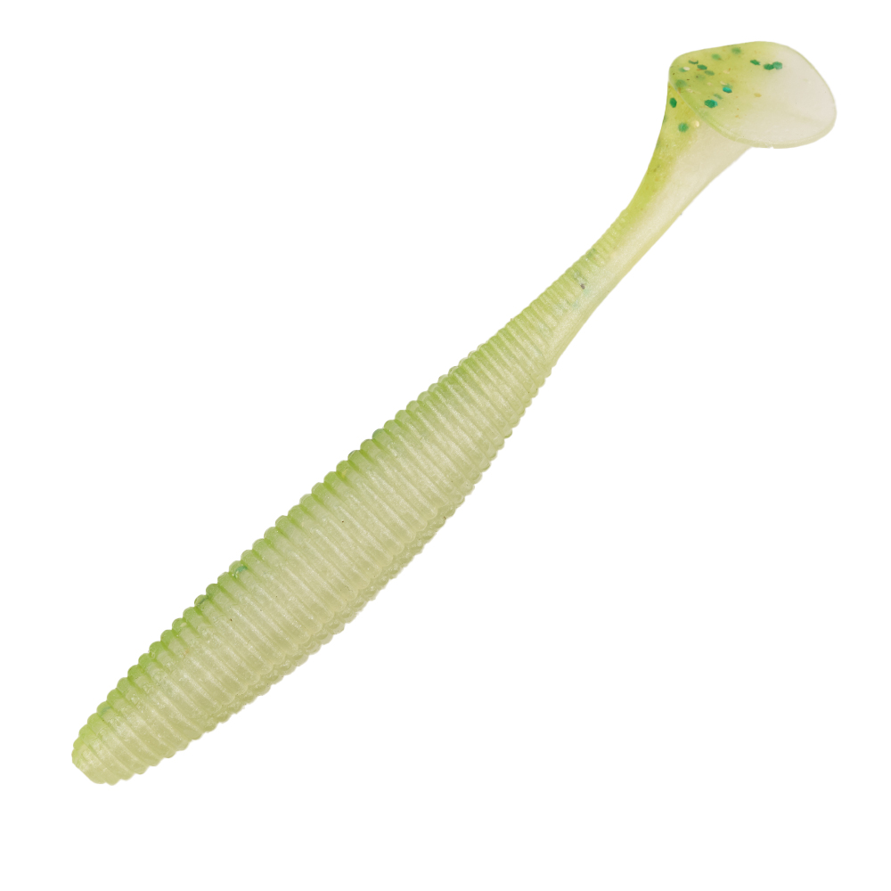 Приманка силиконовая Jackall Rhythm Wave 4,8" #chartreuse back shad