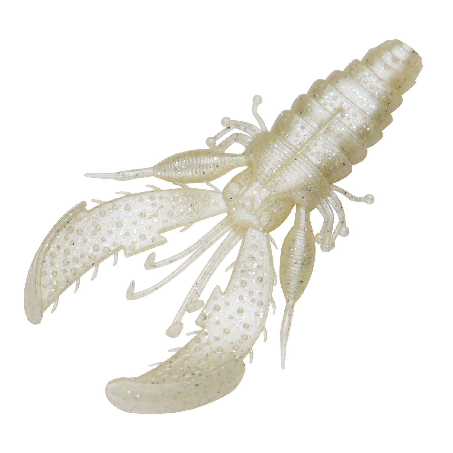 Приманка силиконовая Westin CreCraw Creaturebait 8,5см 5шт #Glow White