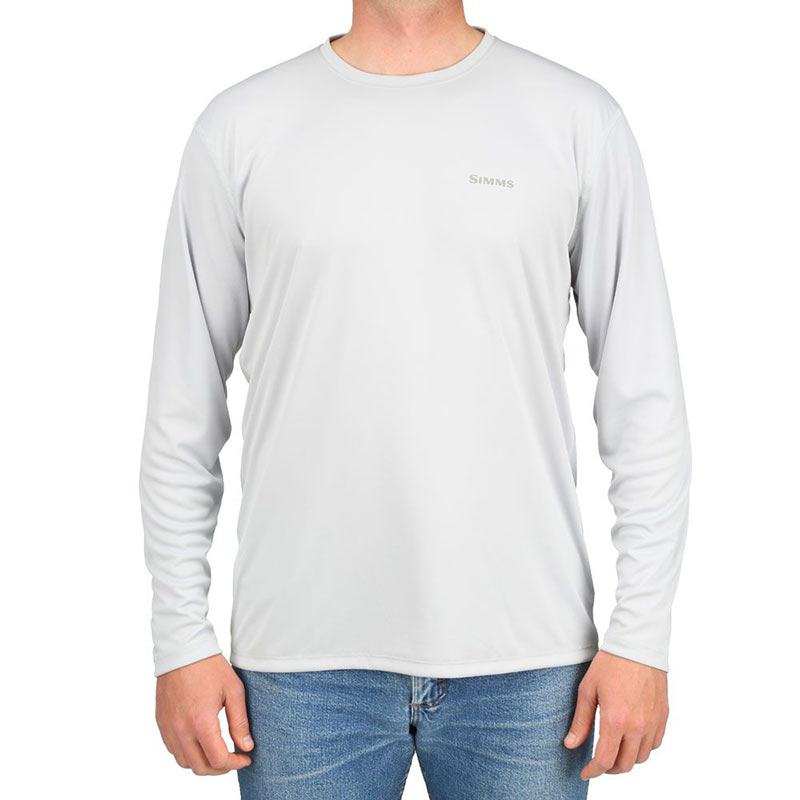 Лонгслив Simms Solar Tech Tee XL Rising Trout Sterling