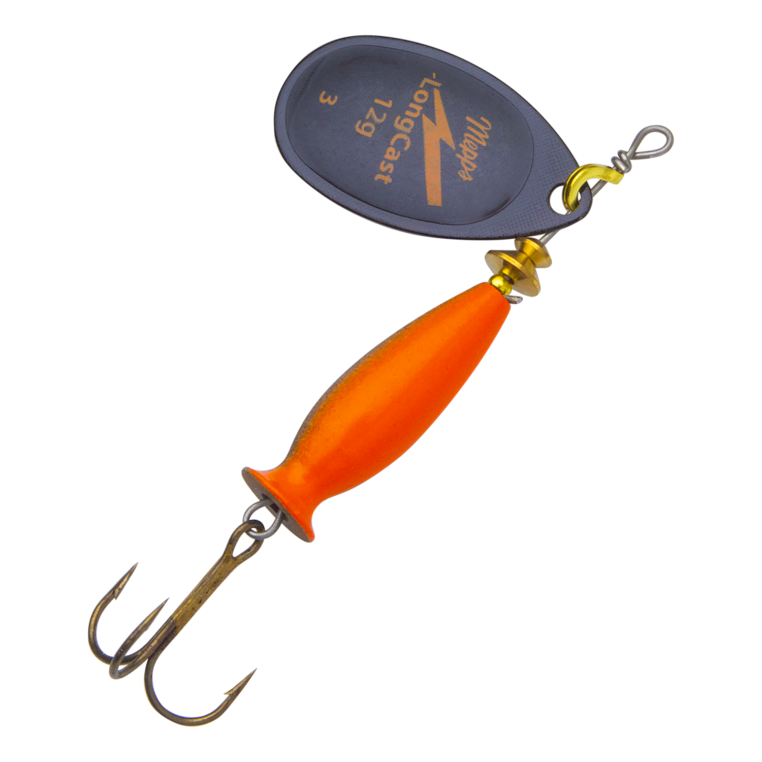 Блесна вращающаяся Mepps Aglia Long Cast №3 12гр #Black