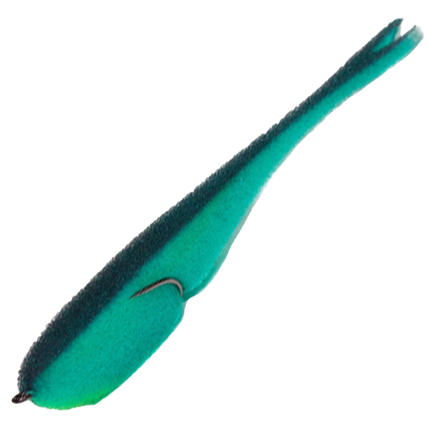 Поролоновая рыбка Leader Slug на двойнике 5/0 200мм #28 UV