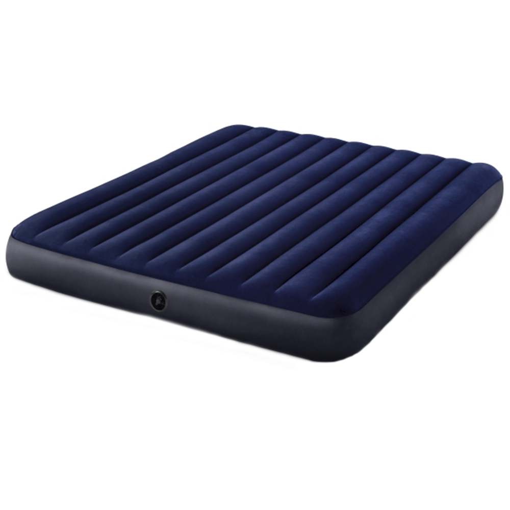 Матрас надувной Intex Classic Downy Airbed 183х203х25см 3-х местный