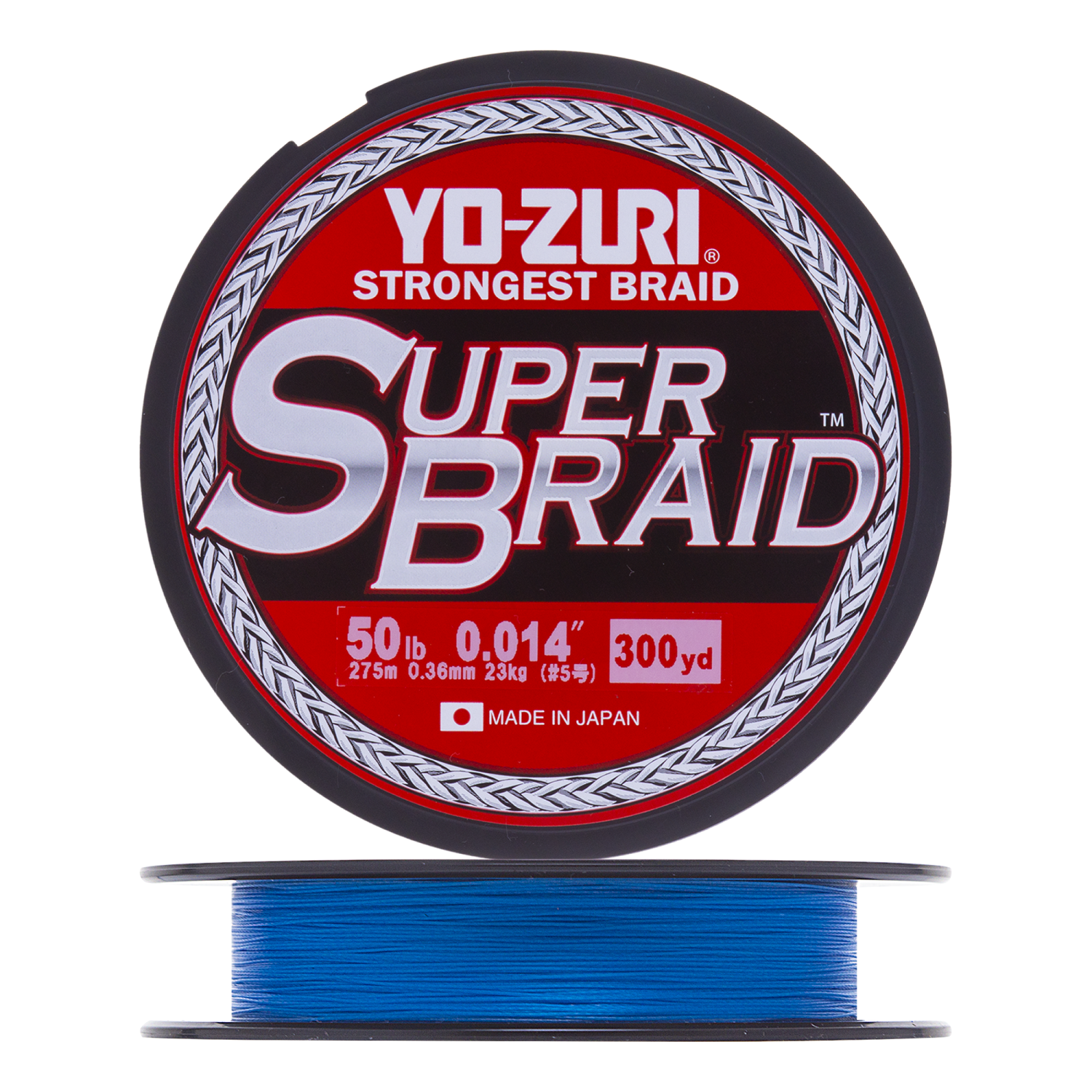 цена Шнур плетеный Yo-Zuri PE Superbraid 50Lb 0,36мм 270м (blue)