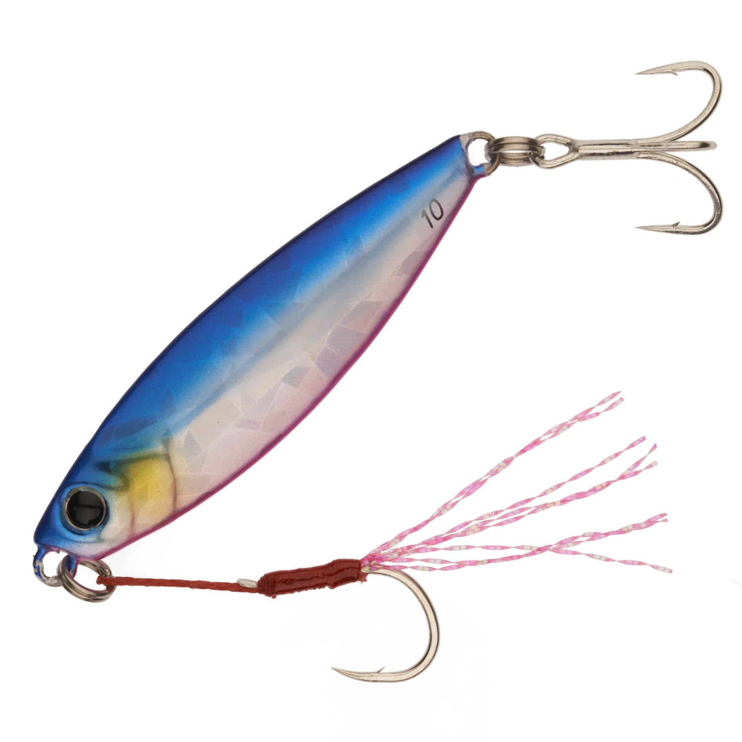 Пилькер Major Craft Jigpara Micro Standard 15гр #004 Blue Pink