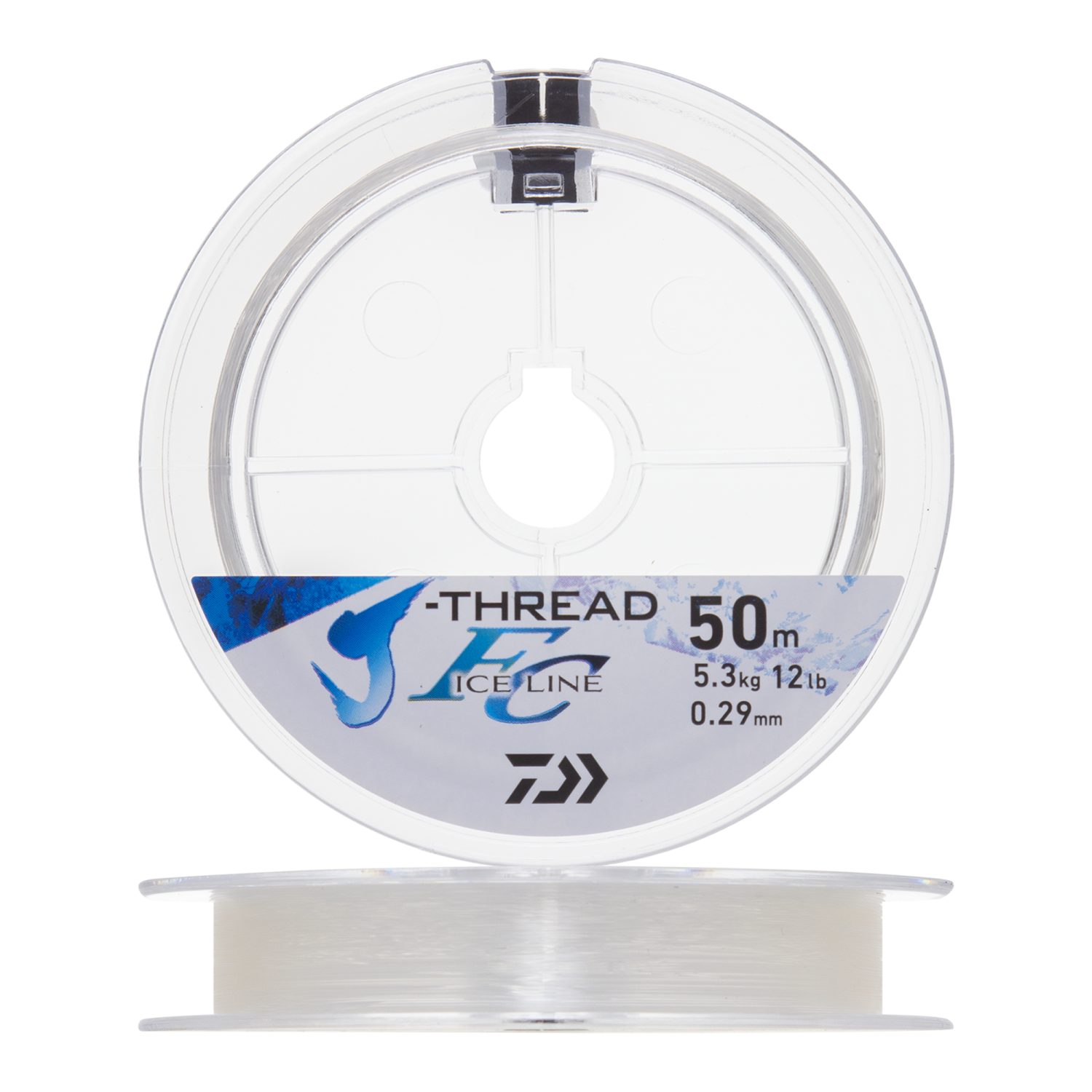 цена Флюорокарбон Daiwa J-Thread Fc Ice Line 0,29мм 50м (clear)