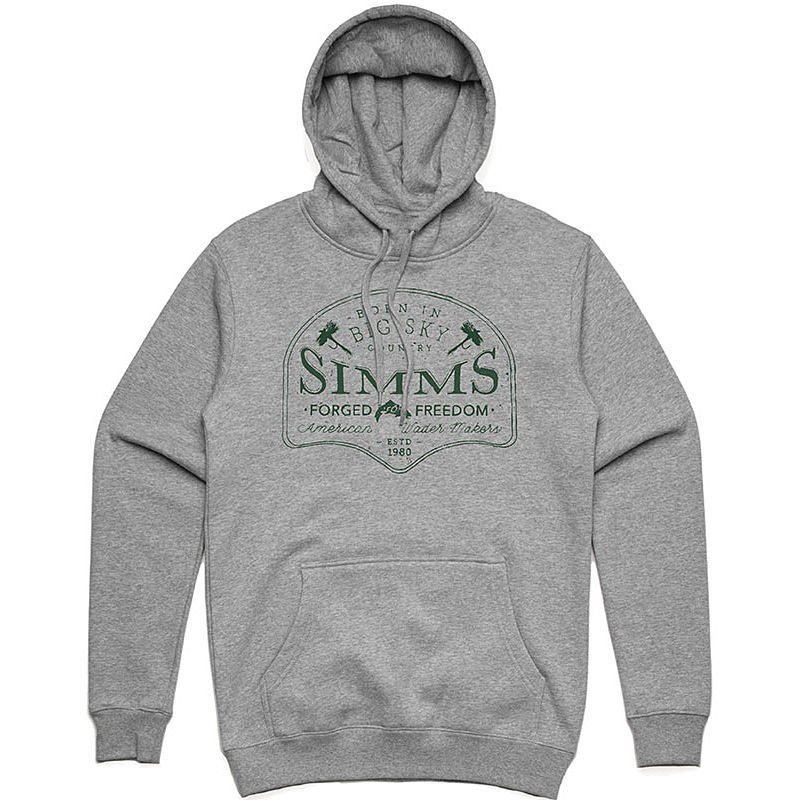 Толстовка Simms Big Sky Hoodie M Grey Heather