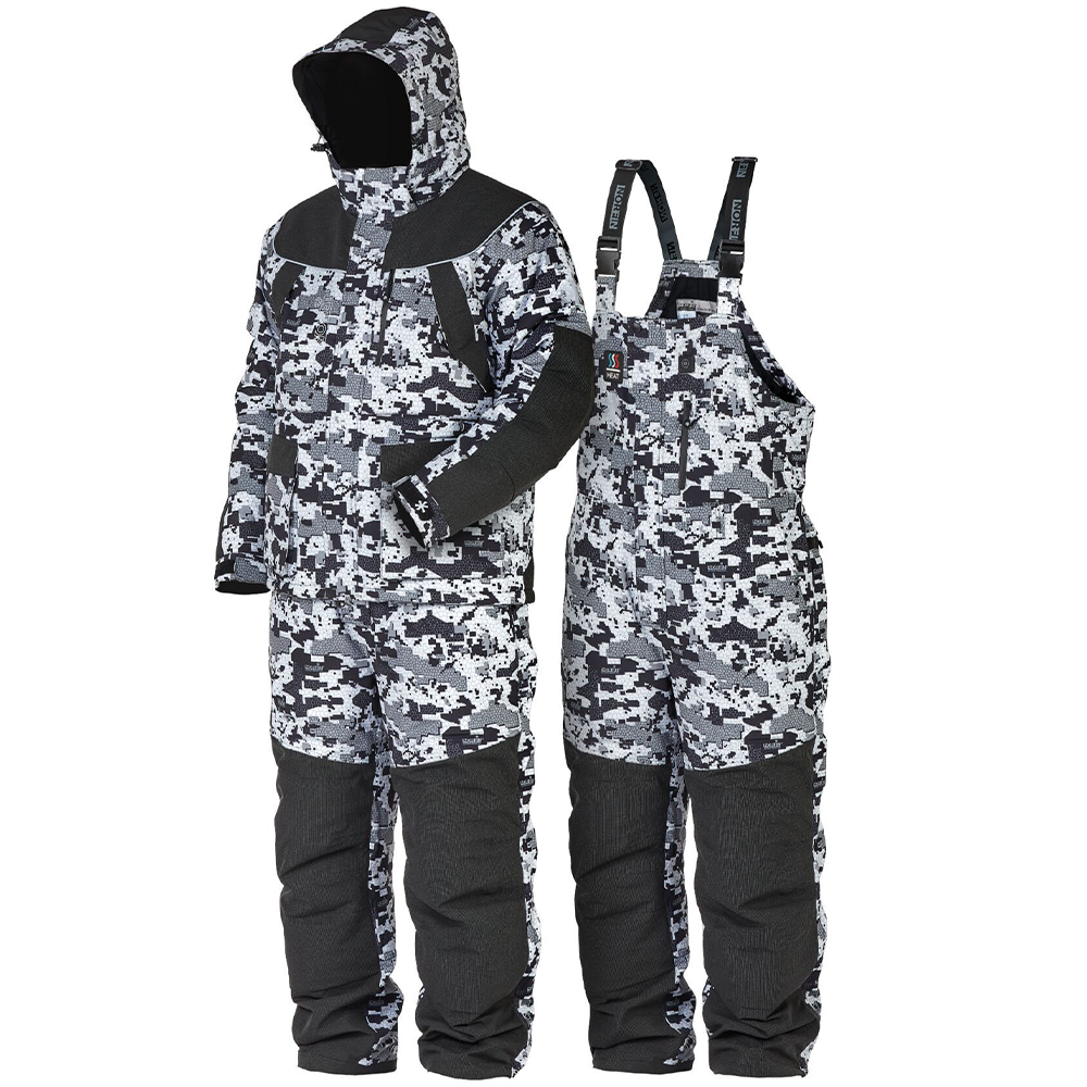 костюм зимний norfin atlantis plus 3xl серый Костюм зимний Norfin Explorer 2 3XL Camo Heat