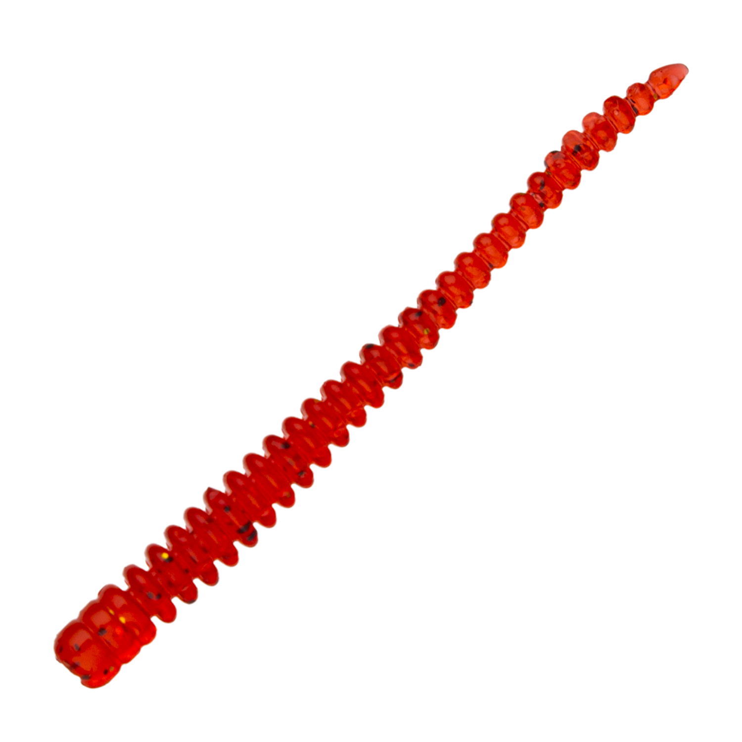 Приманка силиконовая CF Cruel Leech 5,5см (2,2") кальмар #4 Cherry - 2 рис.