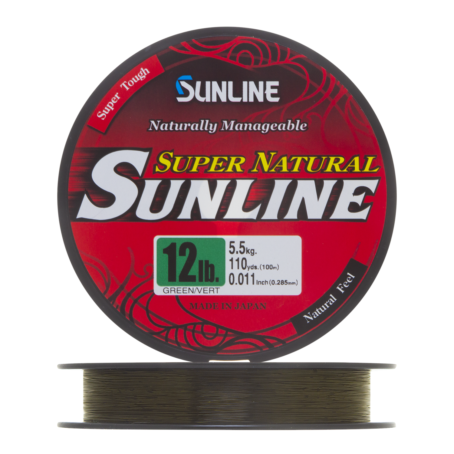 Леска монофильная Sunline Super Natural #3,0 0,285мм 100м (green)