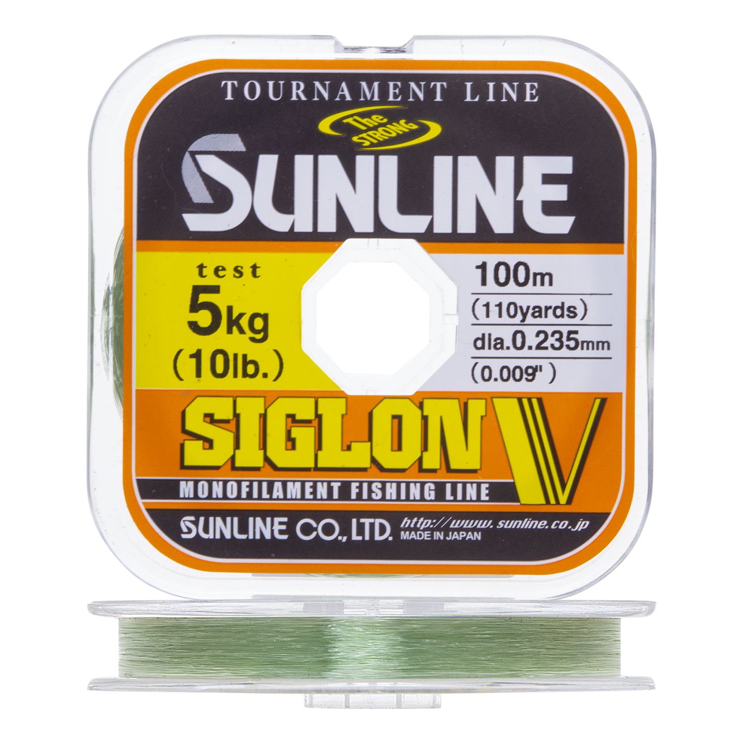 Леска монофильная Sunline Siglon V 10R Connected #2,0 0,235мм 100м (mist green)