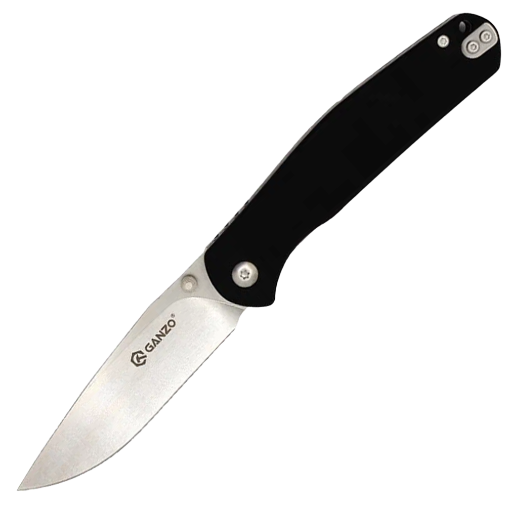 Нож складной туристический Ganzo G6804 черный нож складной туристический ganzo g620b 1 черный