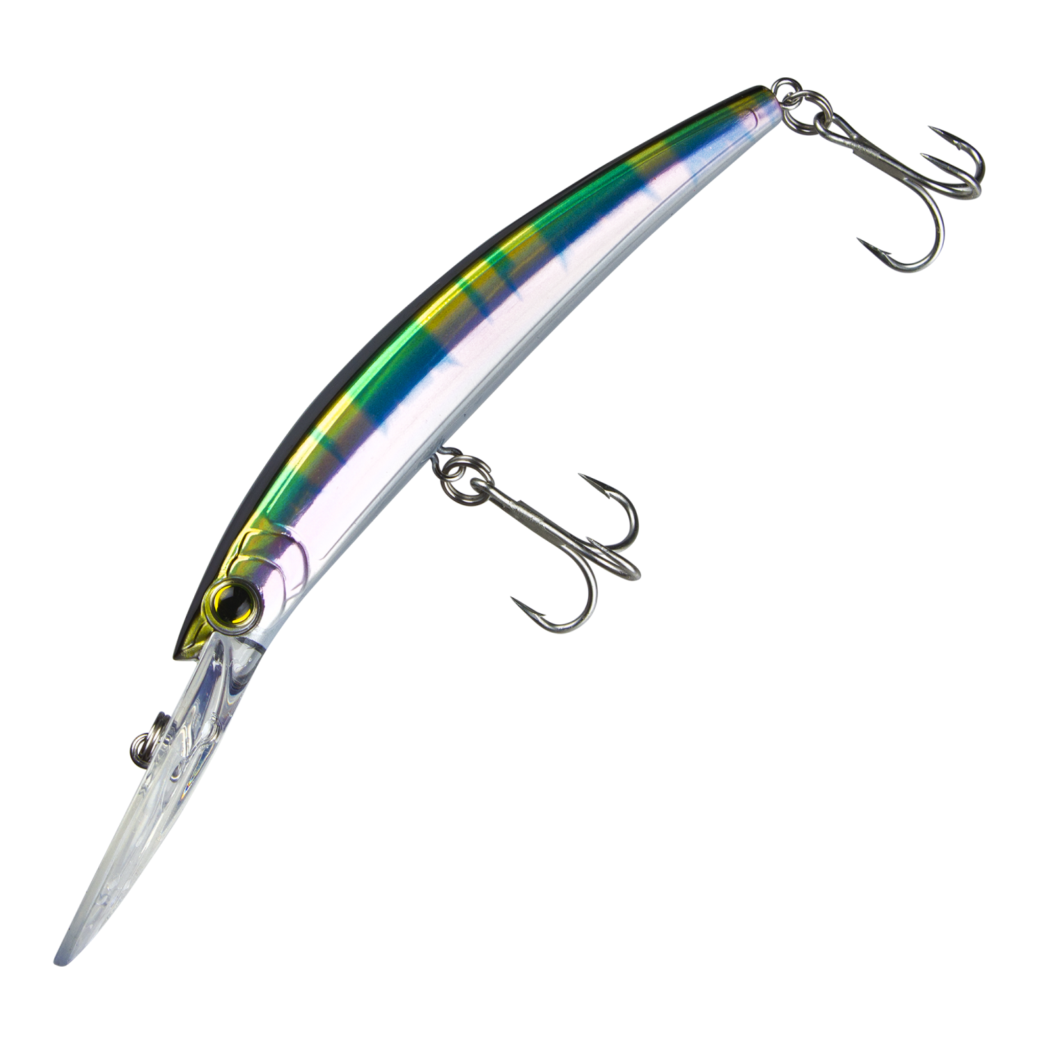 Воблер Yo-Zuri Crystal Minnow Deep Diver 110 F R539 #OK - 2 рис.