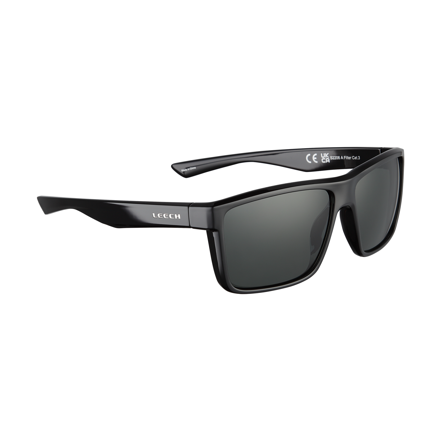 Очки солнцезащитные поляризационные Leech Eyewear X7 Black - 2 рис.